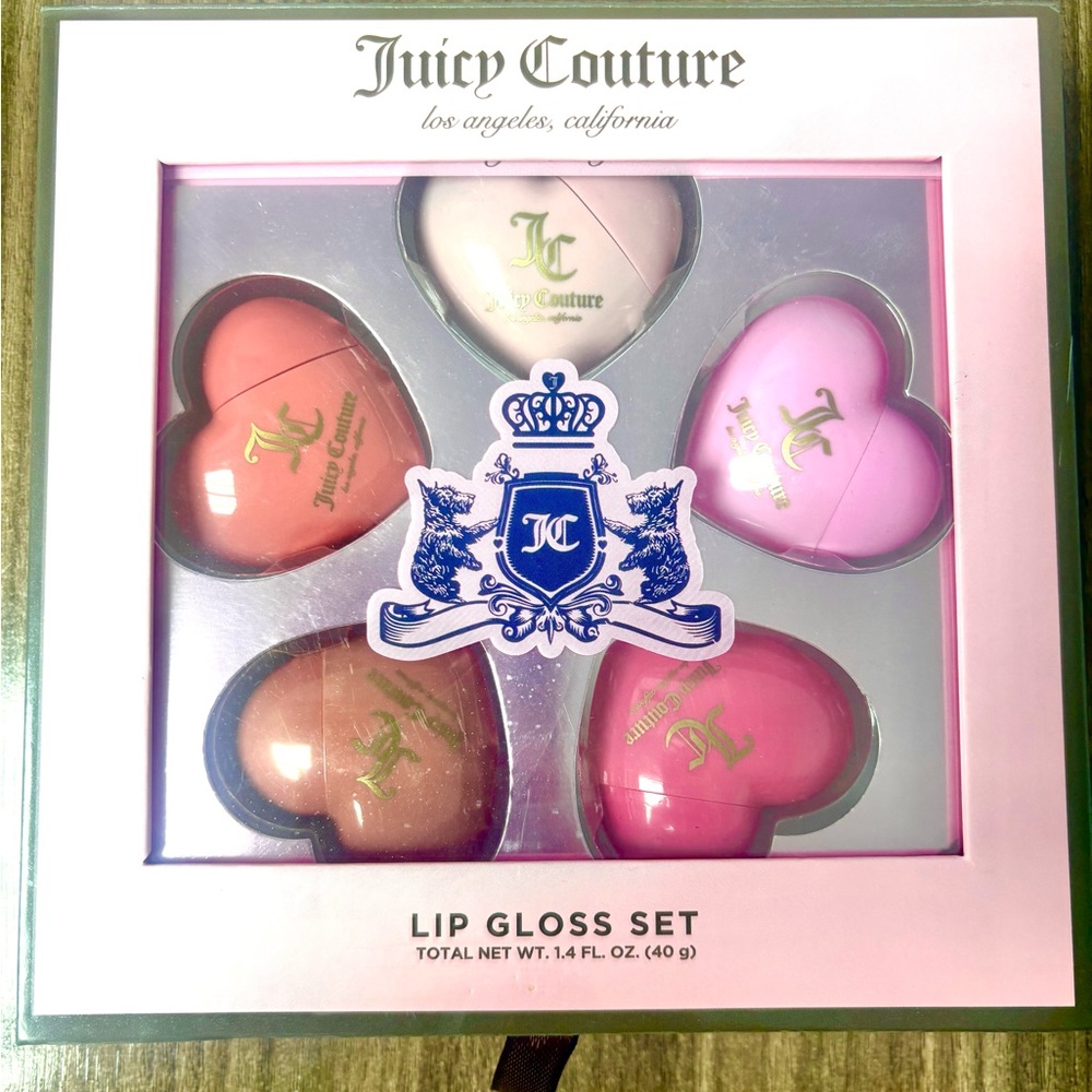Juicy Couture Lip Gloss Set with Heart